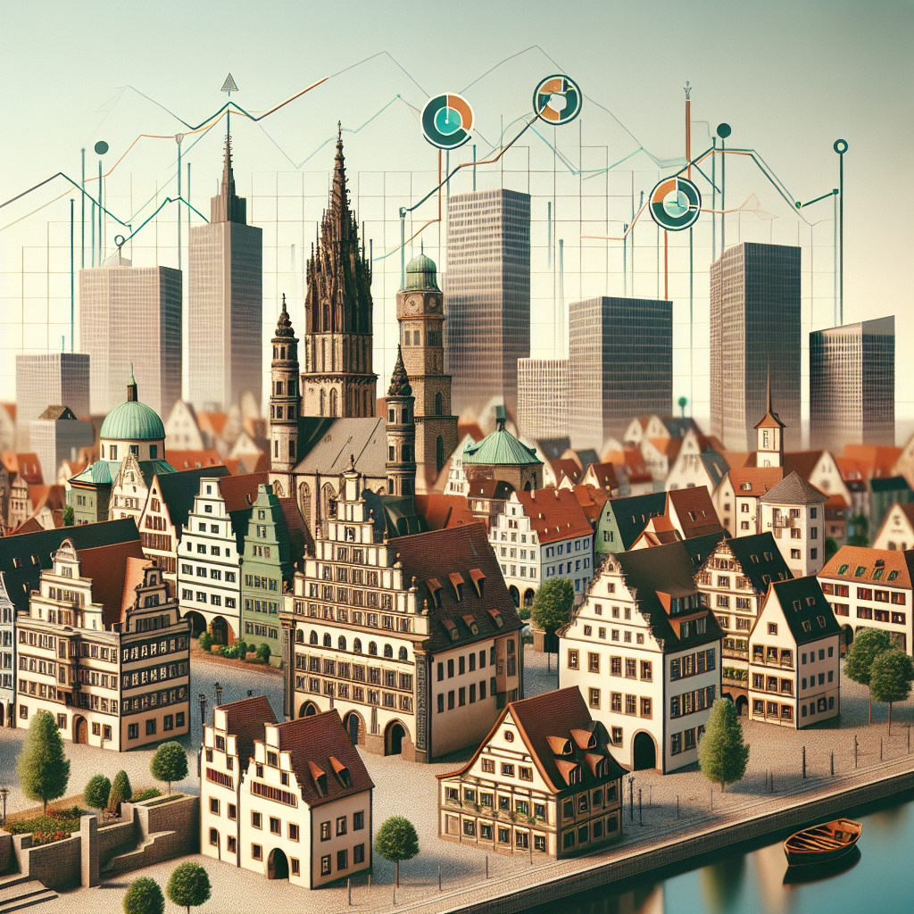 Bodenrichtwert-Entwicklung in Duisburg Altstadt.